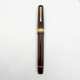 OMAS Cristoforo Colombo II Limited Edition Briarwood Faceted Fountain Pen - Medium 18kt Gold Nib