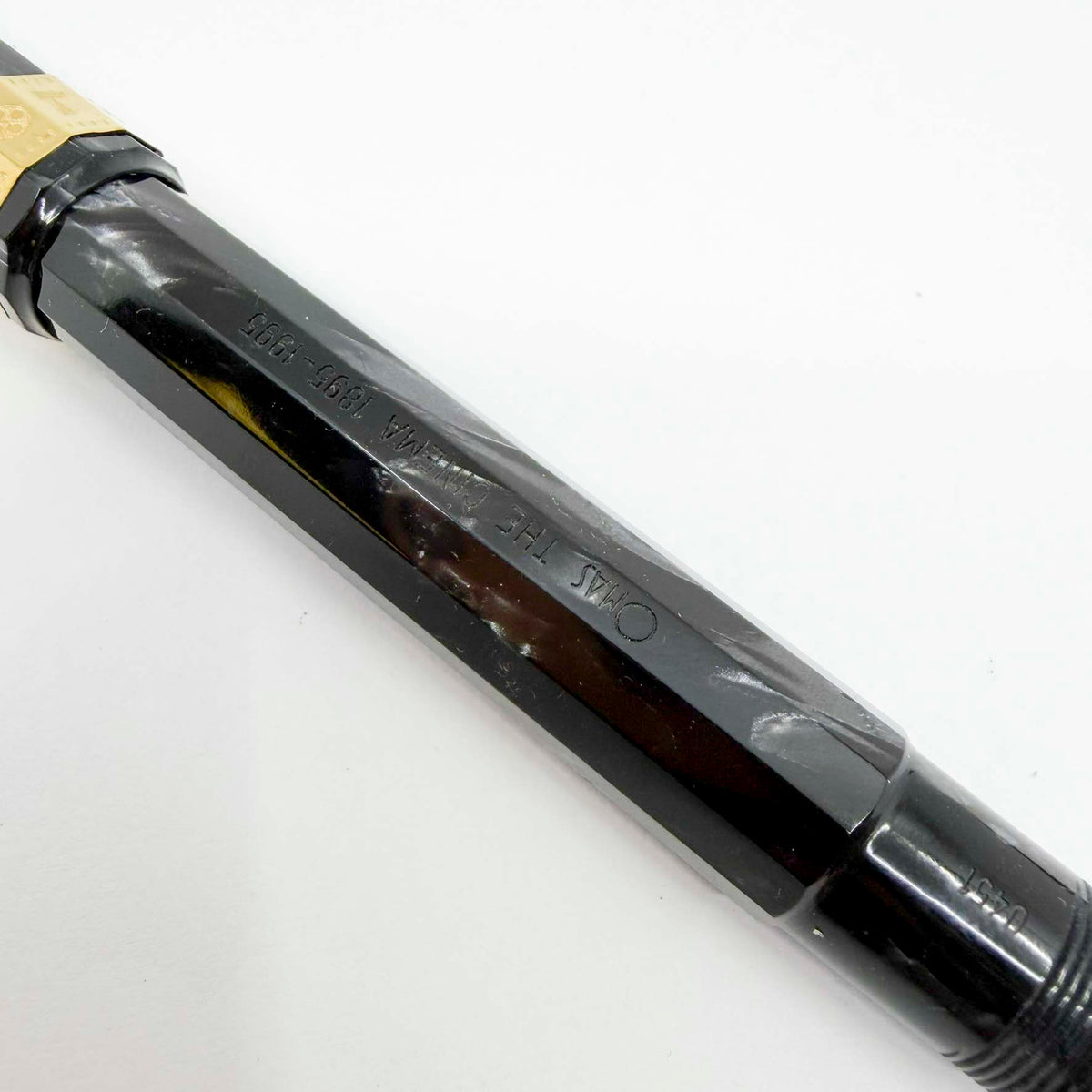 OMAS Cinema 100th Anniversary Celluloid Limited Edition Fountain Pen - Medium 18kt Gold Nib