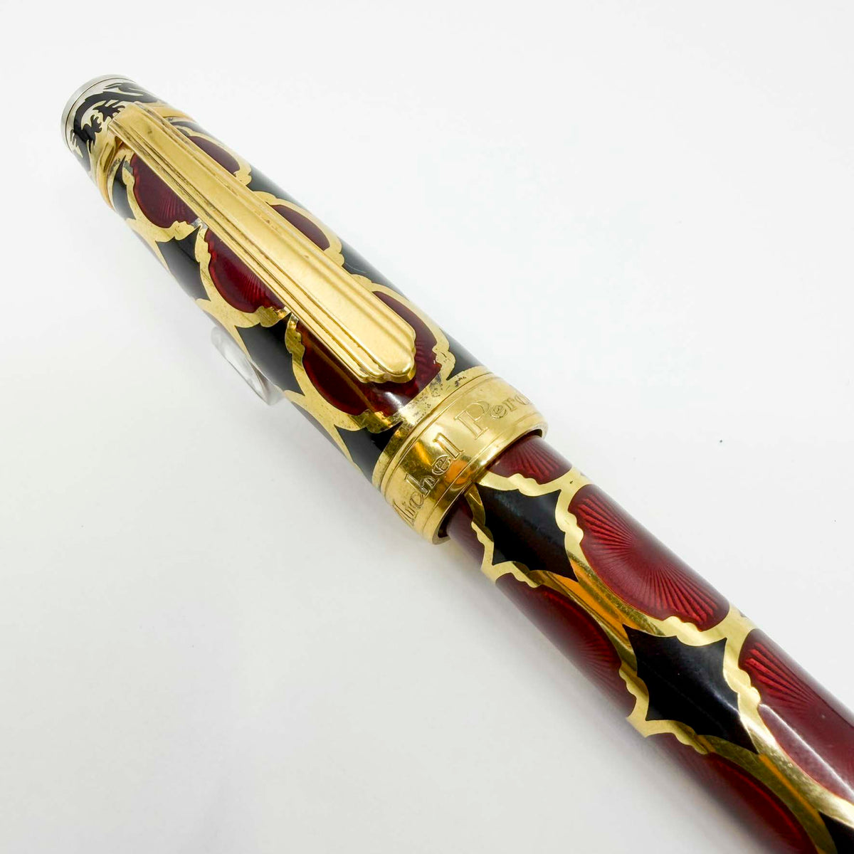 Michel Perchin Year of the Dragon Limited Edition Fountain Pen (Year 2000) - Medium 18kt Gold Nib