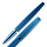 Diplomat Viper Blue Quilloche Fountain Pen