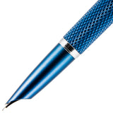 Diplomat Viper Blue Quilloche Fountain Pen