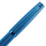 Diplomat Viper Blue Quilloche Fountain Pen